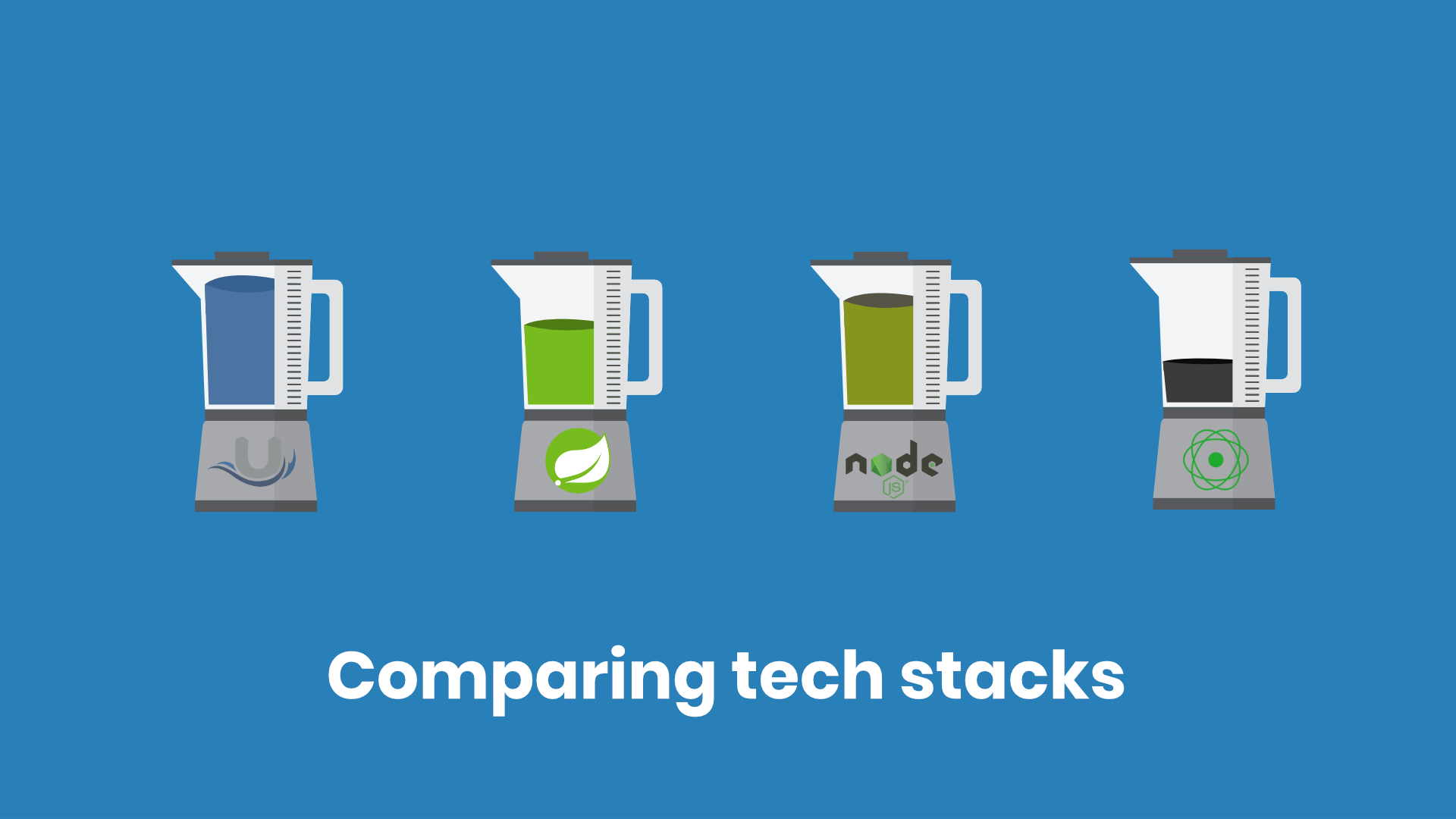 Comparing tech stacks